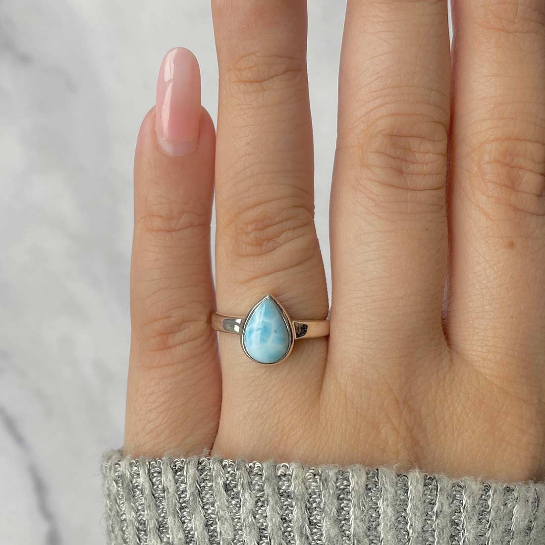 Larimar Ring-(LAR-SR-2363.)